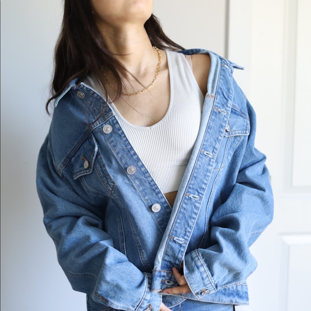 Hudson Jeans Denim Jacket XL NWT